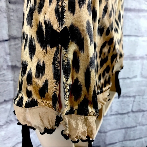 Vintage Victoria’s Secret Satin Garter Thong Skirt NWOT - Picture 6 of 9